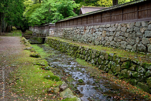 Japanese landscape   Yoshino river  which flows east side of Izumo Grand Shrine