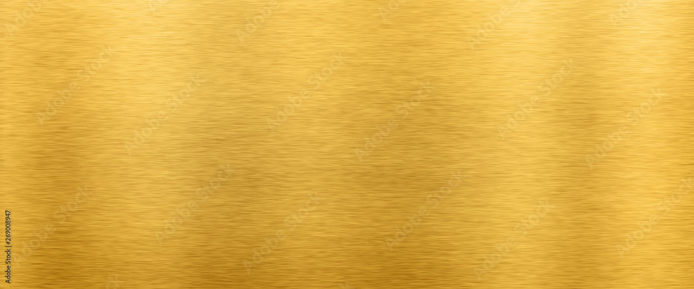 Golden metal texture background