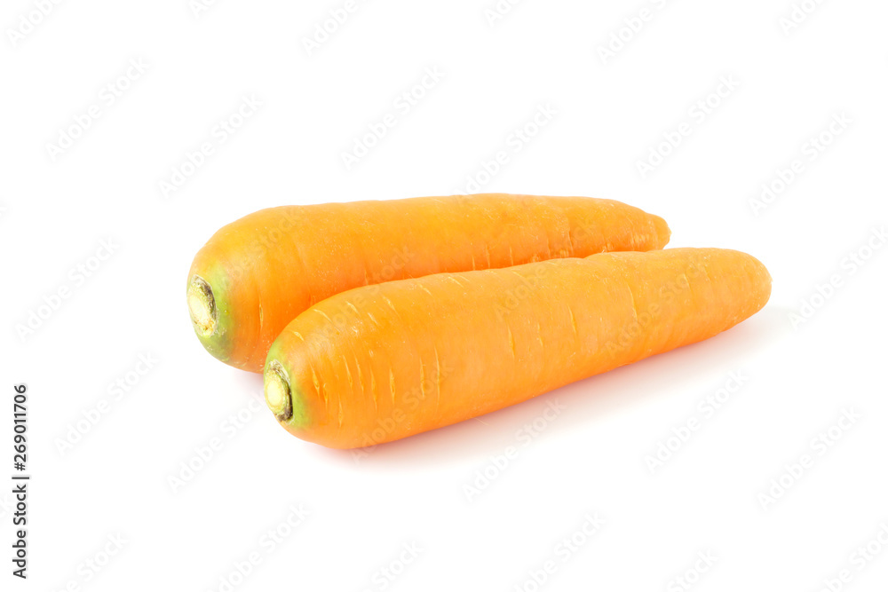 Carrot vegetable isolated on white background Carrot vegetable isolated on white background