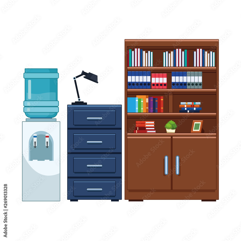 water dispenser, file cabinet and bookshelf water dispenser, file cabinet and bookshelf