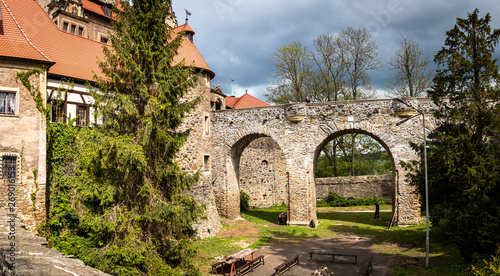 Wallpaper Mural Medieval Czocha Castle in Poland. Czocha is a located in a Lower Silesian Voivodeship. Torontodigital.ca