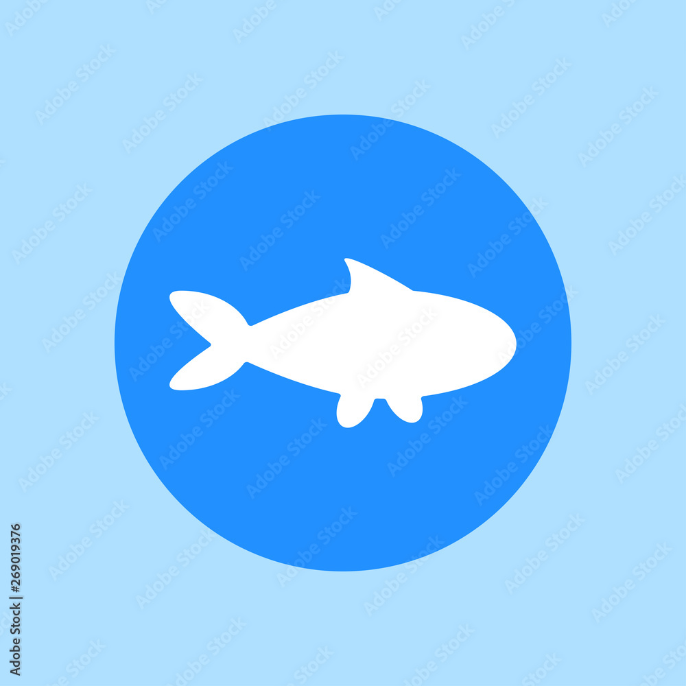 Fish. Silhouette of fish. Fish icon. Vector illustration. EPS 10. Fish. Silhouette of fish. Fish icon. Vector illustration. EPS 10.