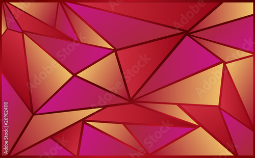 red diamond crystal elegant background wallpaper motif - book cover - vector