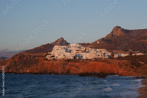 griechisches Dorf am Meer