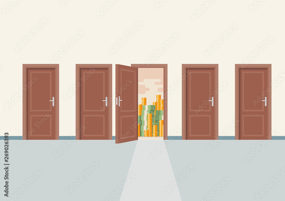 Choosing the right door to wealth Choosing the right door to wealth