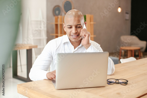 Handsome African-American m...