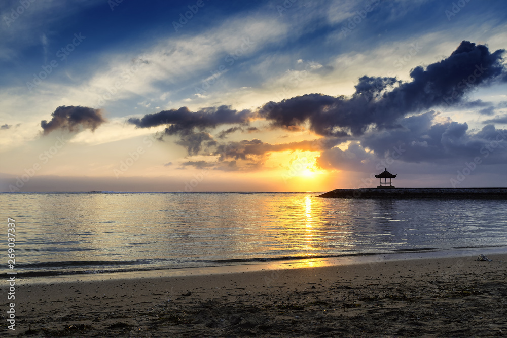 Morning on the beach