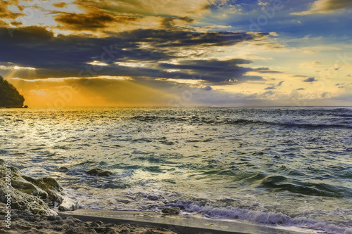 Morning on the beach