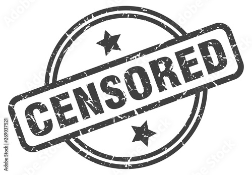 censored stamp
