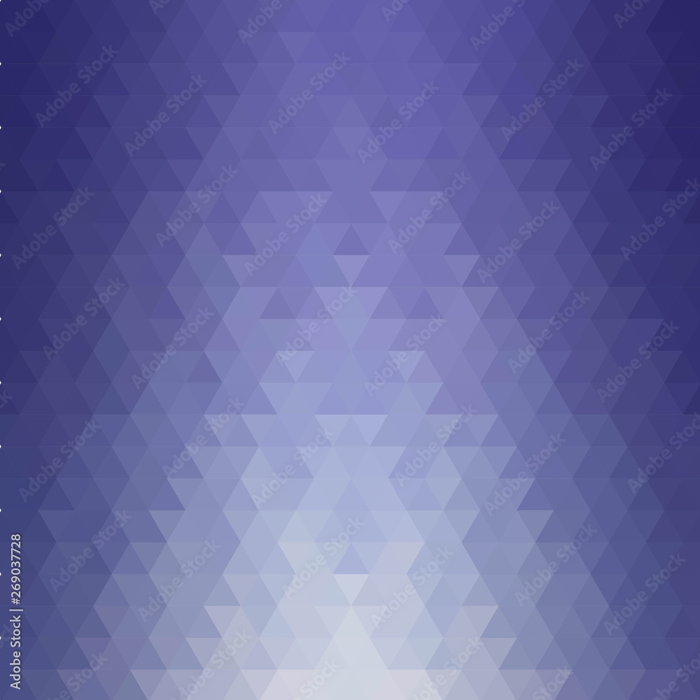 Fototapeta premium blue triangular background. abstract vector illustration eps 10