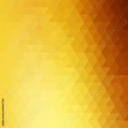 Bright yellow triangular. abstract vectorn background. eps 10 photo