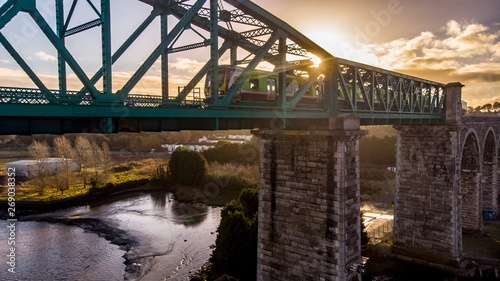 Drogheda Town , Drone photos ,Ireland , co Meath 