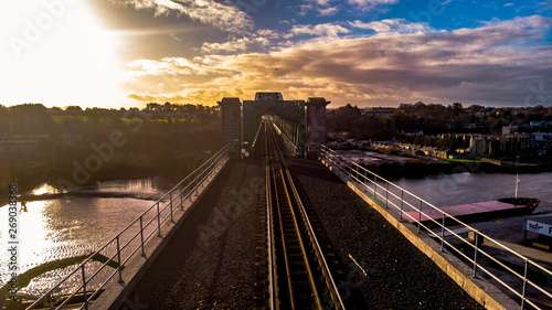 Drogheda Town , Drone photos ,Ireland , co Meath 