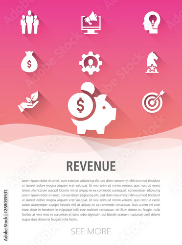 REVENUE ICON SET