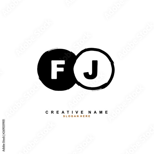 F J FJ Initial logo template vector. Letter logo concept Free Download F J FJ Initial logo template vector. Letter logo concept - GFXLoad