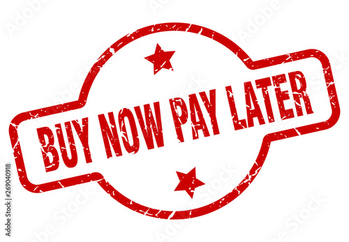 buy now pay later stamp