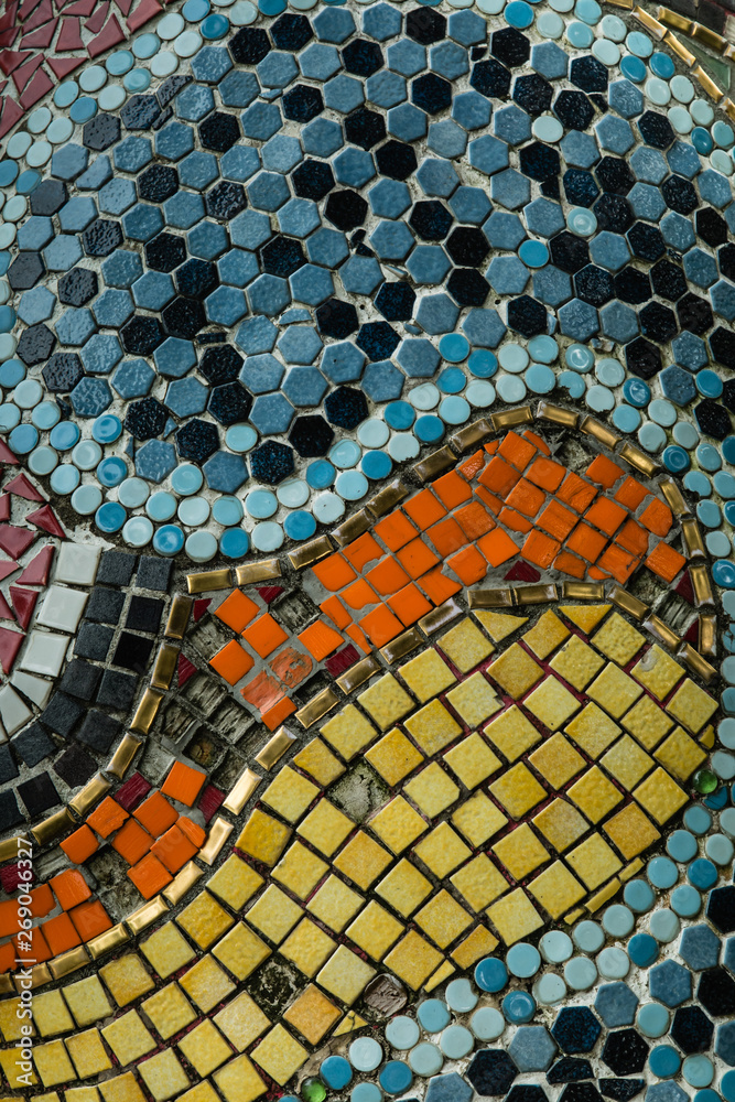 colorful mosaic paving background texture colorful mosaic paving background texture