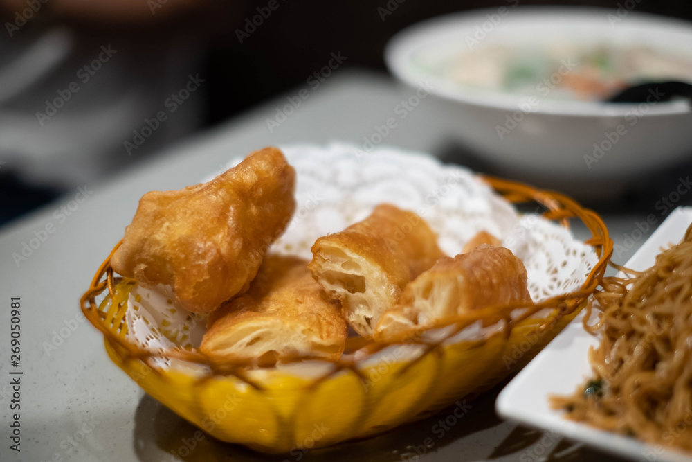 Twist Doughnut (Hong Kong Food), Ocean Empire, Lock Rd, Tsim Sha Tsui, Hong Kong. Twist Doughnut (Hong Kong Food), Ocean Empire, Lock Rd, Tsim Sha Tsui, Hong Kong.
