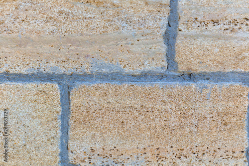 The texture of the wall of ...