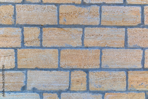 The texture of the wall of ...