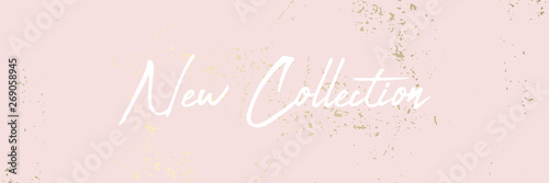 trendy blush pink gold feminine pastel texture background 