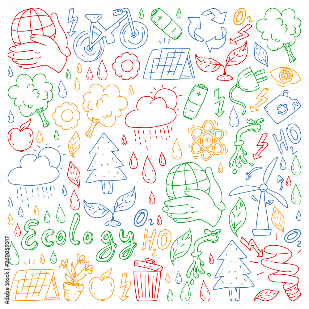 Vector logo, design and badge in trendy drawing style - zero waste concept, recycle and reuse, reduce - ecological lifestyle and sustainable developments icons. Vector logo, design and badge in trendy drawing style - zero waste concept, recycle and reuse, reduce - ecological lifestyle and sustainable developments icons.