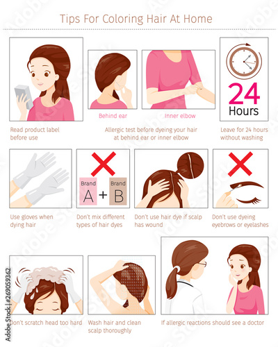 Tips And Precautions Before Use Hair Dye For Coloring Own Hair At Home