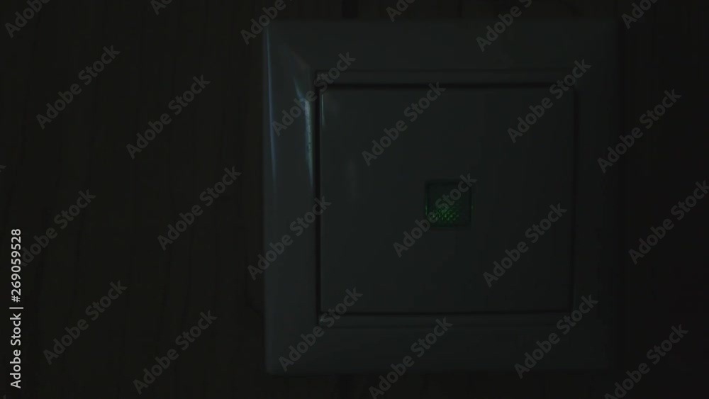 Turning A Light Switch. Turning A Light Switch.