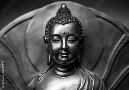 Buddha statue head
