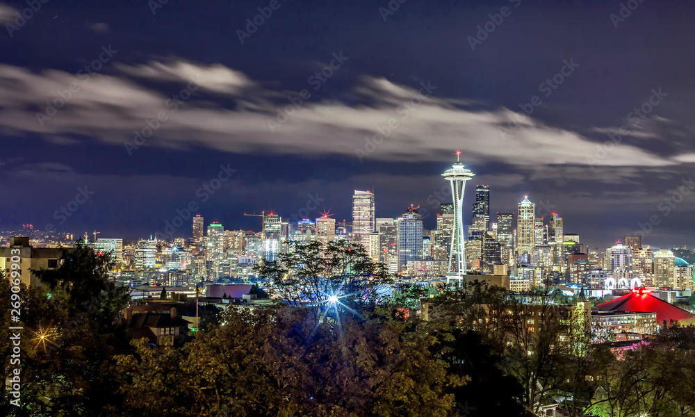 Obraz premium Seattle Cityscape
