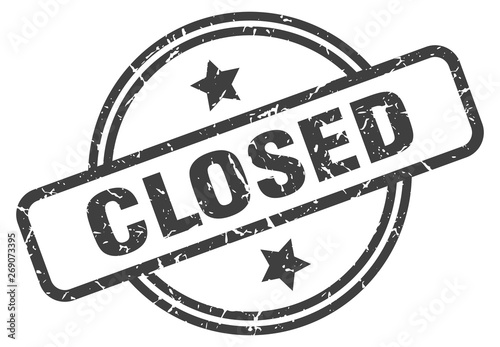 closed stamp