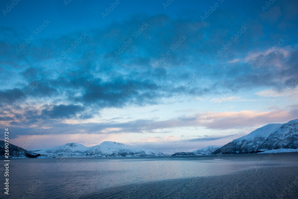 Obraz premium Norwegen im Winter