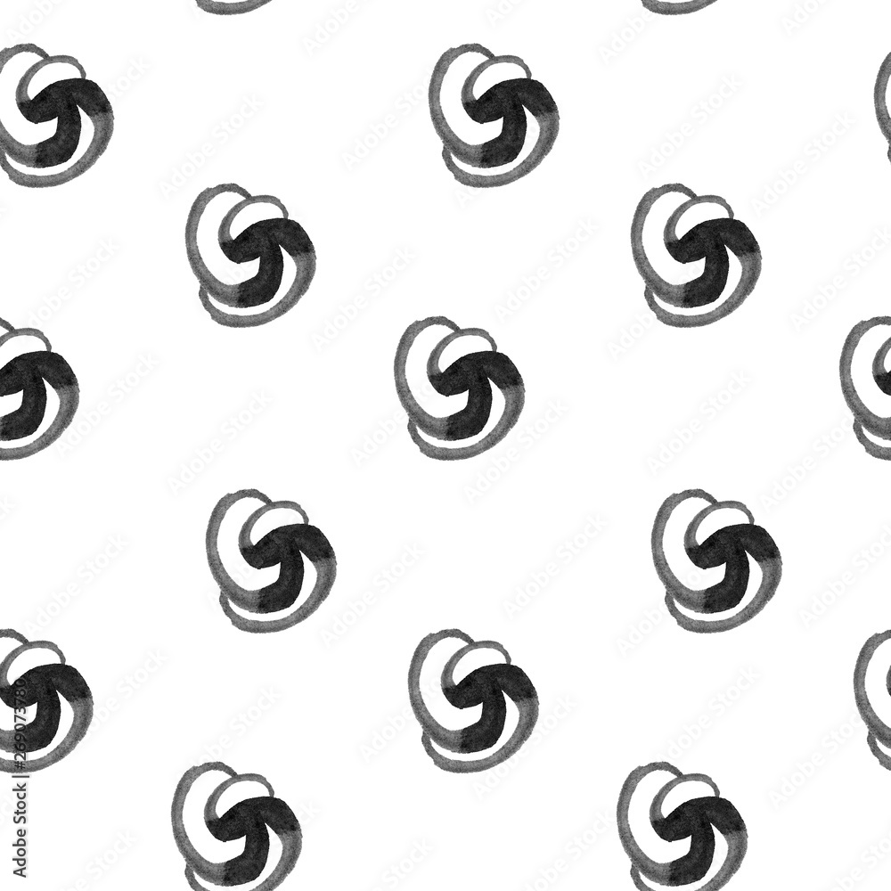 Abstract seamless pattern. Fashion pattern 80s. Earrings texture for paper, fabric, package.