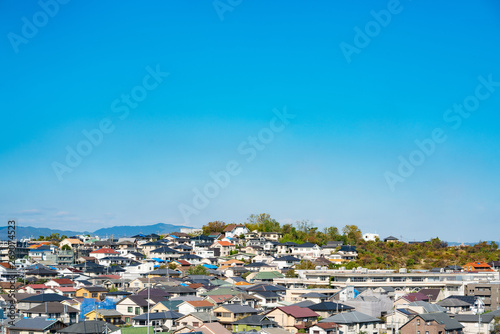 快晴の空と住宅イメージ © yoshihiro