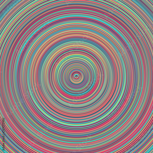 Multicolor gradient circle  background - abstract vector graphic