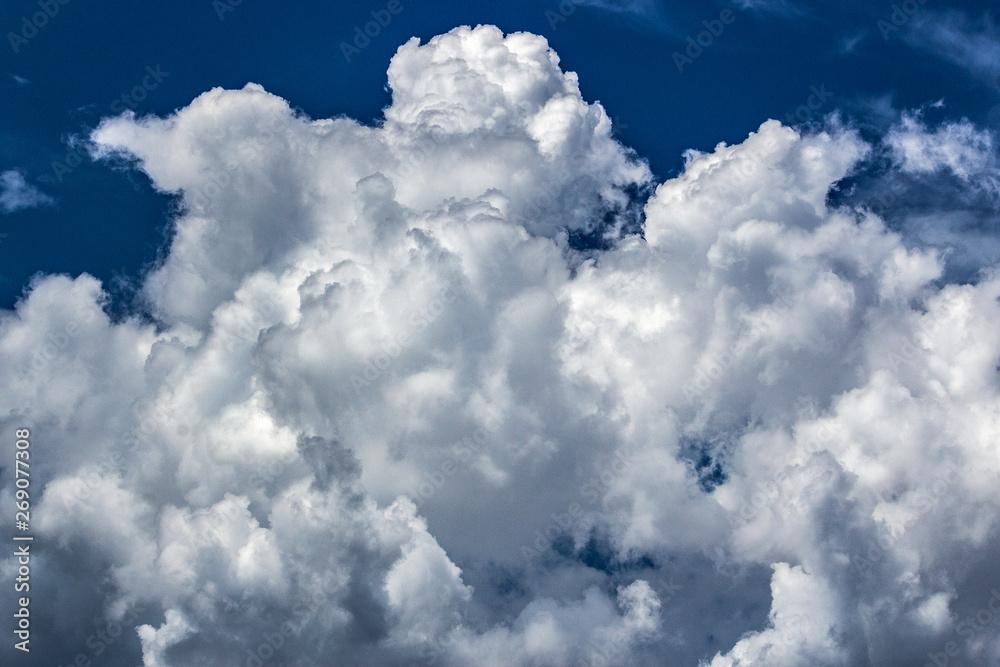 Obraz premium clouds with the blue sky, cloudy, background