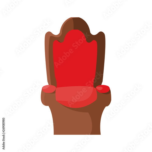 royal chair throne icon