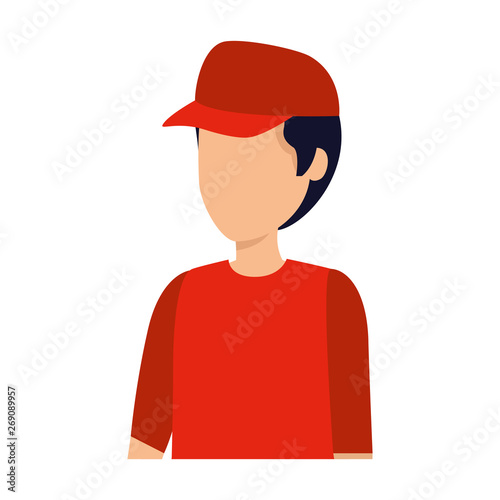 delivery worker avatar character