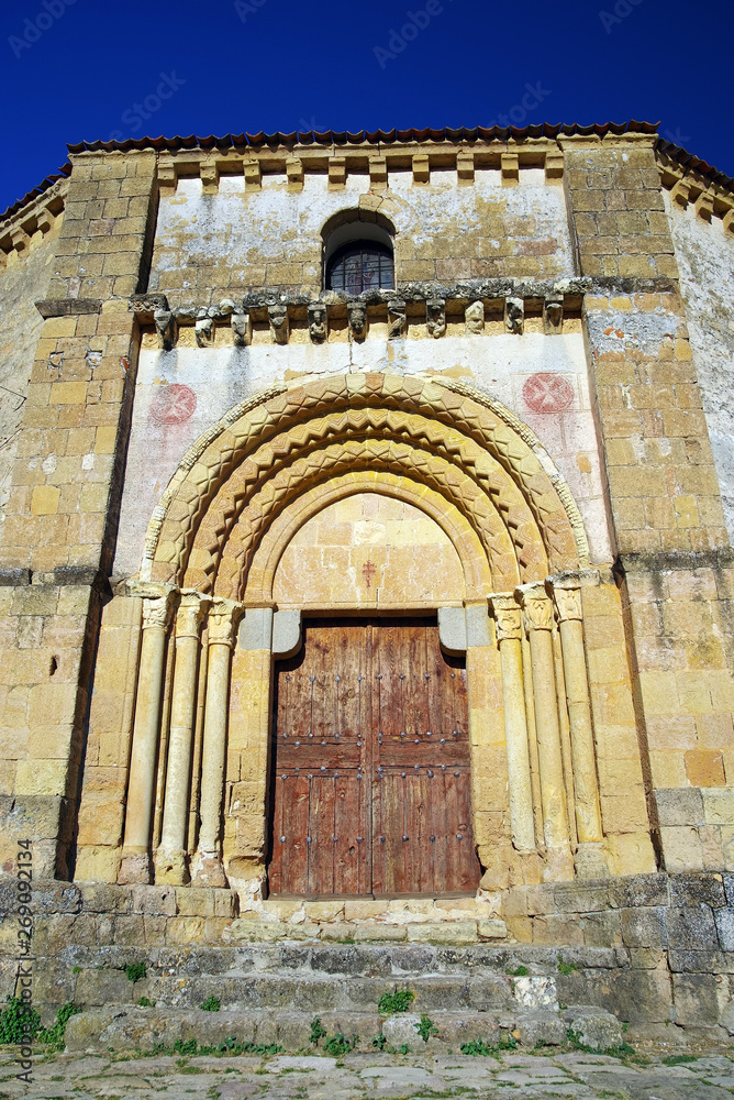 Old Church of Vera Cruz, Segovia, Spain, Europe Old Church of Vera Cruz, Segovia, Spain, Europe