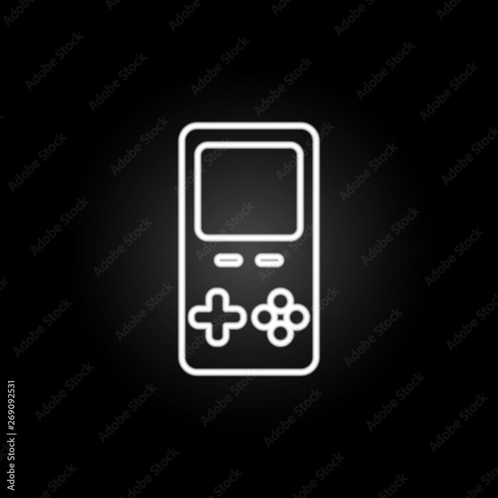 tetris neon icon. Elements of gaming set. Simple icon for websites, web design, mobile app, info graphics tetris neon icon. Elements of gaming set. Simple icon for websites, web design, mobile app, info graphics