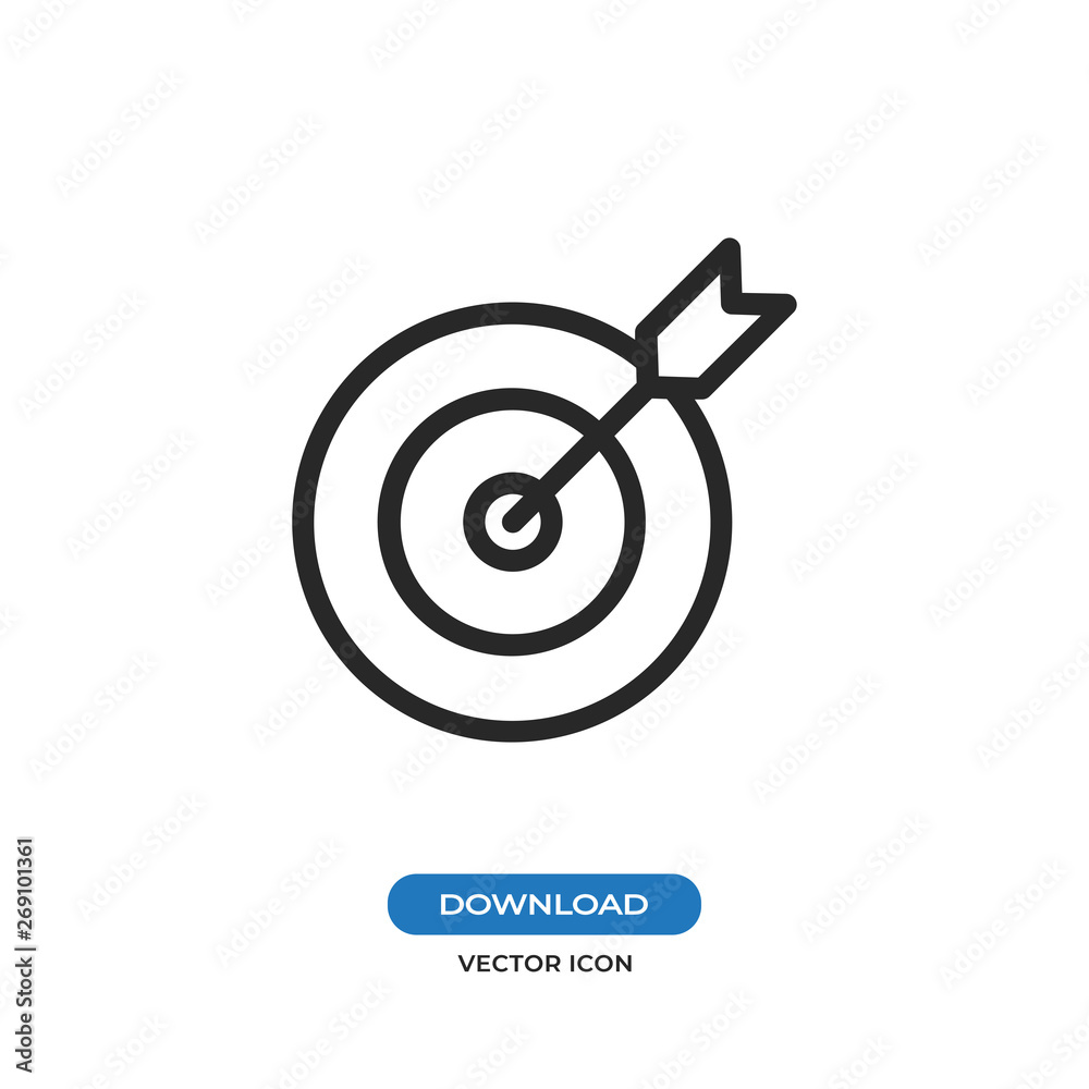 Target vector icon Target vector icon