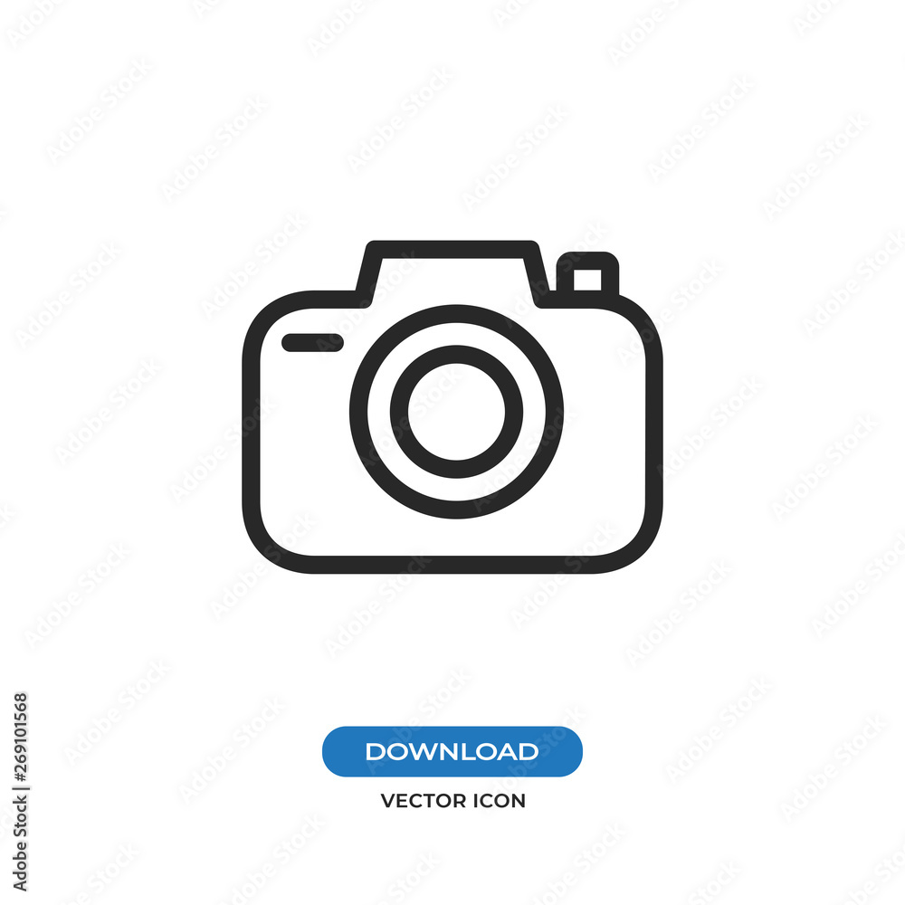 Camera vector icon