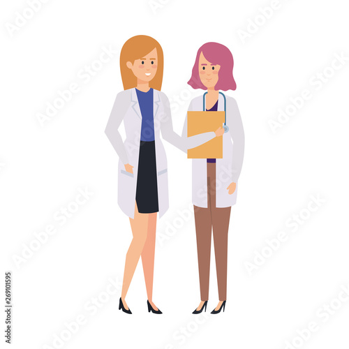 professionals female doctors characters
