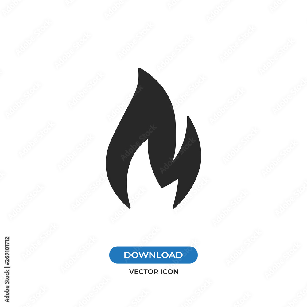 Fire vector icon Fire vector icon