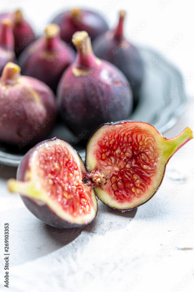 Fresh ripe organic figs fruits ready to eat Fresh ripe organic figs fruits ready to eat