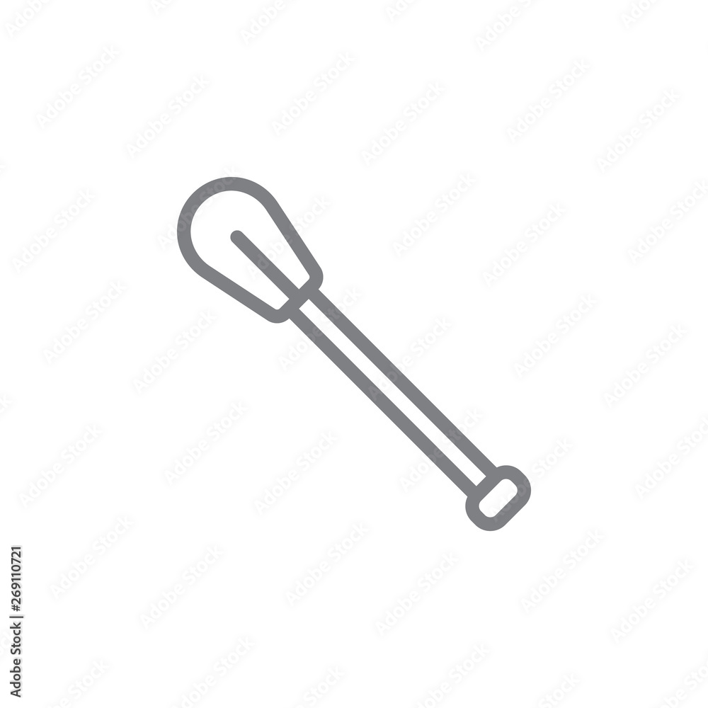 Paddle icon. Element of beach holiday icon. Thin line icon for website design and development, app development. Premium icon Paddle icon. Element of beach holiday icon. Thin line icon for website design and development, app development. Premium icon
