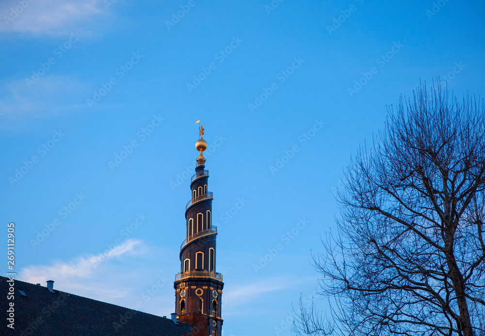 Obraz premium Church of Our Saviour in Copenhagen 
