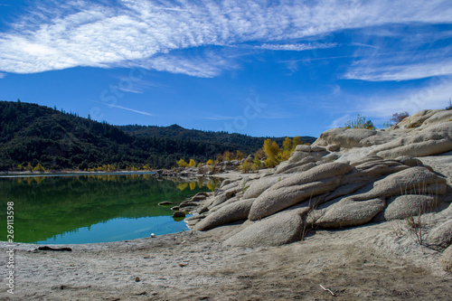 lake in the mountains