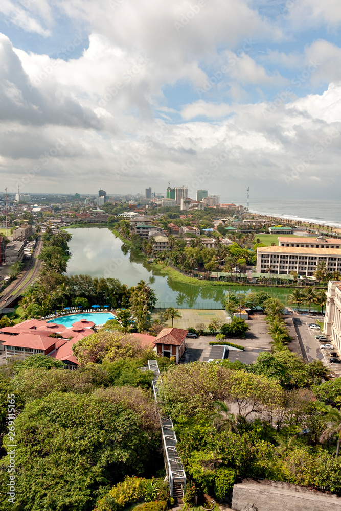 City view of Colombo, Sri Lanka