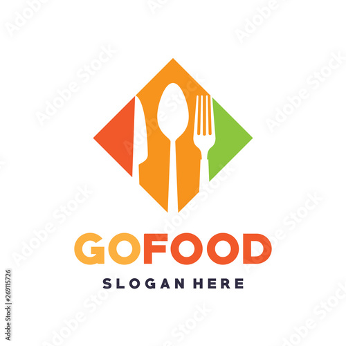 Cooking and Restaurant Logo Design Vector Retro
